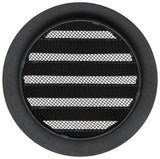 Renson 1057993 – integrierte Rundklinge Nr. mit Mesh 434r Dia 100 RAL 9005 schwarz | 10 Stück - afbeelding 3