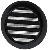 Renson 1057993 – integrierte Rundklinge Nr. mit Mesh 434r Dia 100 RAL 9005 schwarz | 10 Stück - afbeelding 4