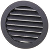 Renson 1057994 – integrierte Rundklinge Nr. mit Mesh 434r Dia 125 RAL 9005 schwarz | 10 Stück