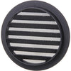 Renson 1057994 – integrierte Rundklinge Nr. mit Mesh 434r Dia 125 RAL 9005 schwarz | 10 Stück