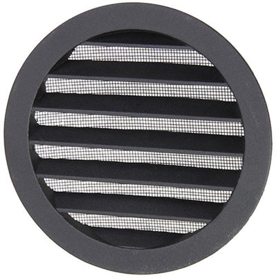 Renson 1057995 – integrierte Rundklinge Nr. mit Mesh 434r Dia 150 RAL 9005 schwarz | 10 Stück