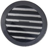 Renson 1057995 – integrierte Rundklinge Nr. mit Mesh 434r Dia 150 RAL 9005 schwarz | 10 Stück - afbeelding 5