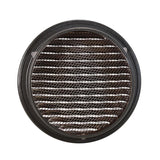 Renson 1057997 – integrierte Rundklinge Nr. mit Mesh 435r Dia 150 RAL 9005 schwarz | 5 Stück - afbeelding 3