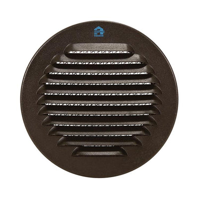 Renson 1057996 – integrierte Rundklinge Nr. mit Mesh 435r Dia 115 RAL 9005 schwarz | 5 Stück