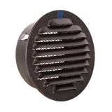 Renson 1059761 – integrierte Rundklinge Nr. mit Mesh 435r Dia 100 RAL 9005 schwarz | 8 Stück - afbeelding 1