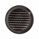 Renson 1059761 – integrierte Rundklinge Nr. mit Mesh 435r Dia 100 RAL 9005 schwarz | 8 Stück - afbeelding 3