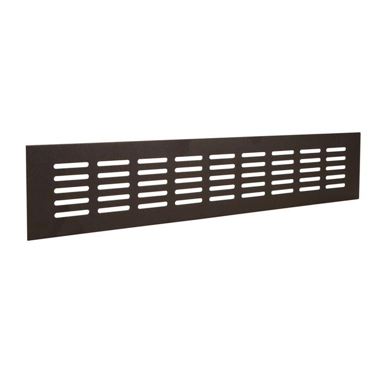 Renson 1059706 – Lüftungsstreifen 381 80 (400 mm) RAL 9005 Struktur schwarz | 2 Stk