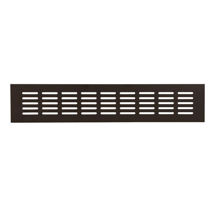 Renson 1059706 – Lüftungsstreifen 381 80 (400 mm) RAL 9005 Struktur schwarz | 2 Stk