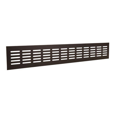 Renson 1059707 – Lüftungsstreifen 381 80 (500 mm) RAL 9005 Struktur schwarz | 2 Stk