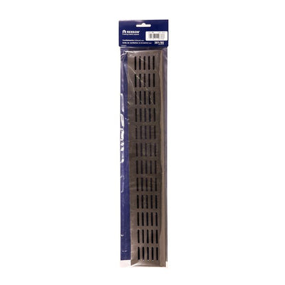 Renson 1059707 – Lüftungsstreifen 381 80 (500 mm) RAL 9005 Struktur schwarz | 2 Stk