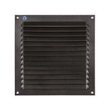 Renson 1061639 - Aufputz-Lamellengitter 436 200x200 RAL 9005 schwarz | 10 Stück - afbeelding 2