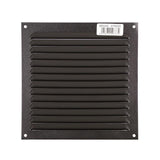 Renson 1061639 - Aufputz-Lamellengitter 436 200x200 RAL 9005 schwarz | 10 Stück - afbeelding 3