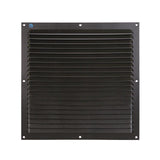 Renson 1061641 - Aufputz-Lamellengitter 436 300x300 RAL 9005 schwarz | 10 Stück - afbeelding 2