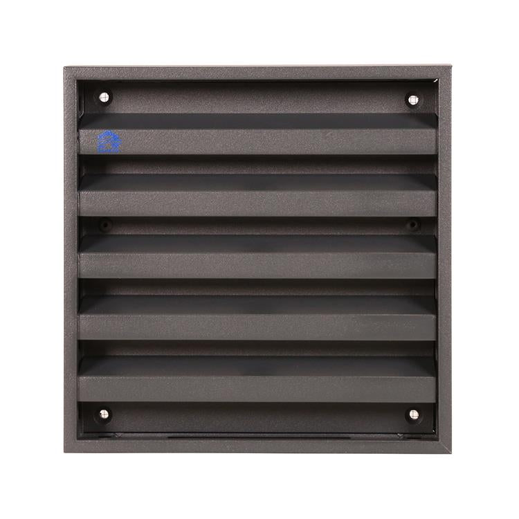 Renson 1062413 - VRAC Aufputz-Wandgitter Alu 431 (165x165) Struktur 7016 | 2 Stk