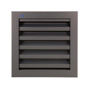 Renson 1062410 – VRAC-Einbau-Wandgitter Alu 411 (200 x 200) Struktur 7016 | 2 Stk - afbeelding 2