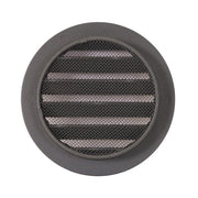 Renson 1062419 – Einbau-Rundgitter Alu 434r (Durchmesser 100), Struktur 7016 | 10 Stück - afbeelding 3