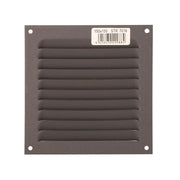Renson 1062426 – Aufputz-Lamellengitter flach Aluminium 436 (150x150) Struktur 7016 | 10 Stück - afbeelding 3