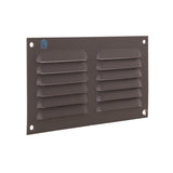 Renson 1062427 – Aufputz-Lamellengitter flach Aluminium 436 (200x100) Struktur 7016 | 10 Stück - afbeelding 1