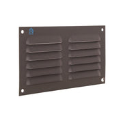 Renson 1062427 – Aufputz-Lamellengitter flach Aluminium 436 (200x100) Struktur 7016 | 10 Stück - afbeelding 1