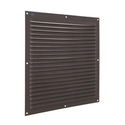 Renson 1062430 - Aufputz-Lamellengitter flach Aluminium 436 (300x300) Struktur 7016 | 10 Stück - afbeelding 1