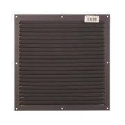 Renson 1062430 - Aufputz-Lamellengitter flach Aluminium 436 (300x300) Struktur 7016 | 10 Stück - afbeelding 3