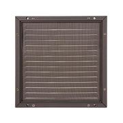 Renson 1062431 - Hautoberflächen-Lamellenrahmen-Mesh 437 (150x150) Struktur 7016 | 2 Stk - afbeelding 3