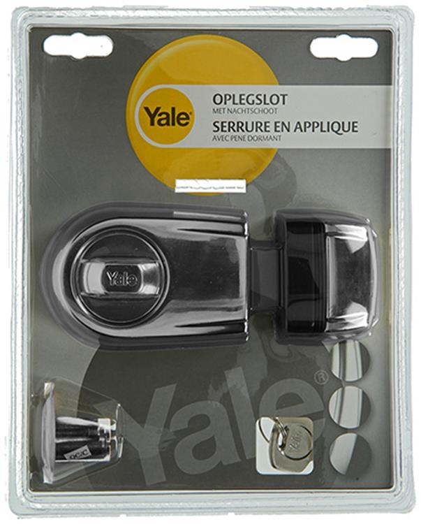 Yale 1019108 - Felgenschloss matt vernickelt | 1 Stk