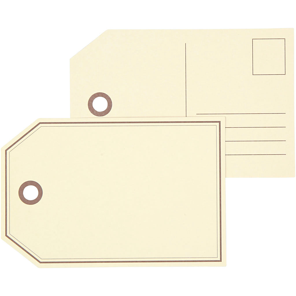 Vivi Gade Geschenkanhänger, Größe 15x10 cm, 300 g, 10 Stück, 1 Box