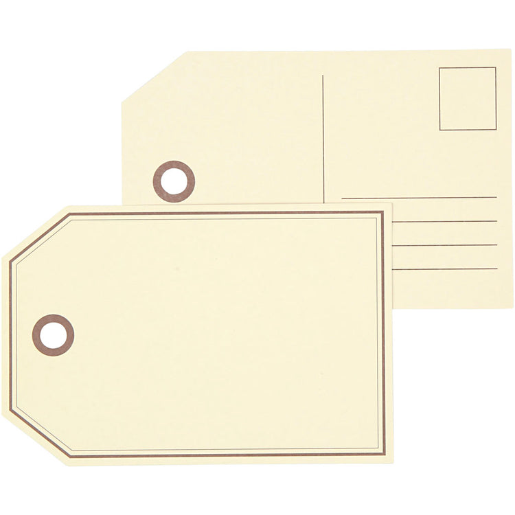 Vivi Gade Geschenkanhänger, Größe 15x10 cm, 300 g, 10 Stück, 1 Box