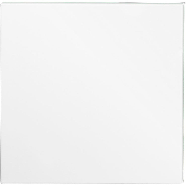 Creativ Company Leinwand, D: 1,6 cm, Größe 50x50 cm, 360 gr, weiß, 5 Stück 1 Karton
