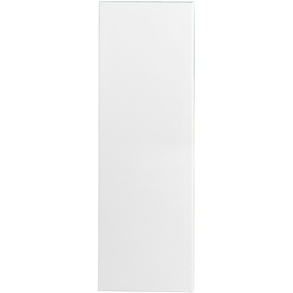 Creativ Company Leinwand, D: 1,6 cm, Größe 30x90 cm, 360 gr, weiß, 5 Stück 1 Karton
