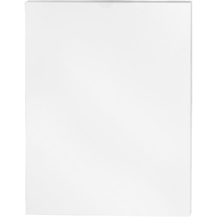 Creativ Company Leinwand, D: 3,7 cm, Größe 70x90 cm, 360 gr, weiß, 5 Stück 1 Karton