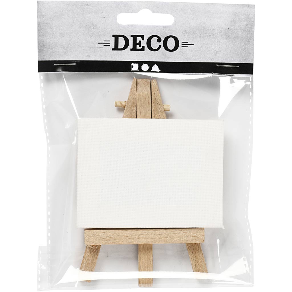 Creativ Company Keilrahmen, Größe 8x6x1 cm, weiß, 1 Stück