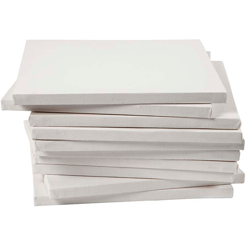 Creativ Company Keilrahmen, D: 1,6 cm, Größe 30x30 cm, 280 g, weiß, 40 Stück 1 Karton