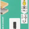 Wolfcraft Senkbohrer | ws | 6-seitig | ø16mm | 1 Stück - 2577000
