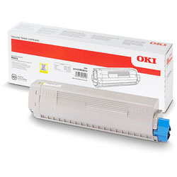 Tonerkartusche oki mc873 original gelb