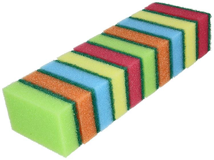 Nicols 1009988 – Cello-Scheuerschwamm Synth. netto 10 Stück | 28 Stück