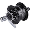 Shimano Dynamonaaf 32 Löcher HD-3D32 3 Watt für 6-klopfende Bremsscheibe Schnellspanner Schwarz