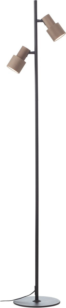 Brilliant Cadiz - Stehleuchte - LED 2xGU10 exkl. - Bronze - Schwarz
