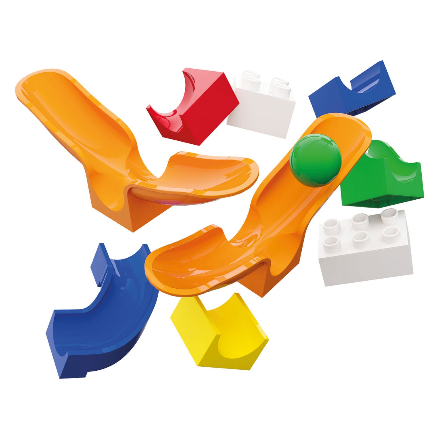 Hubelino Knikkerbaan -Expansions -Swing, 46dlg.