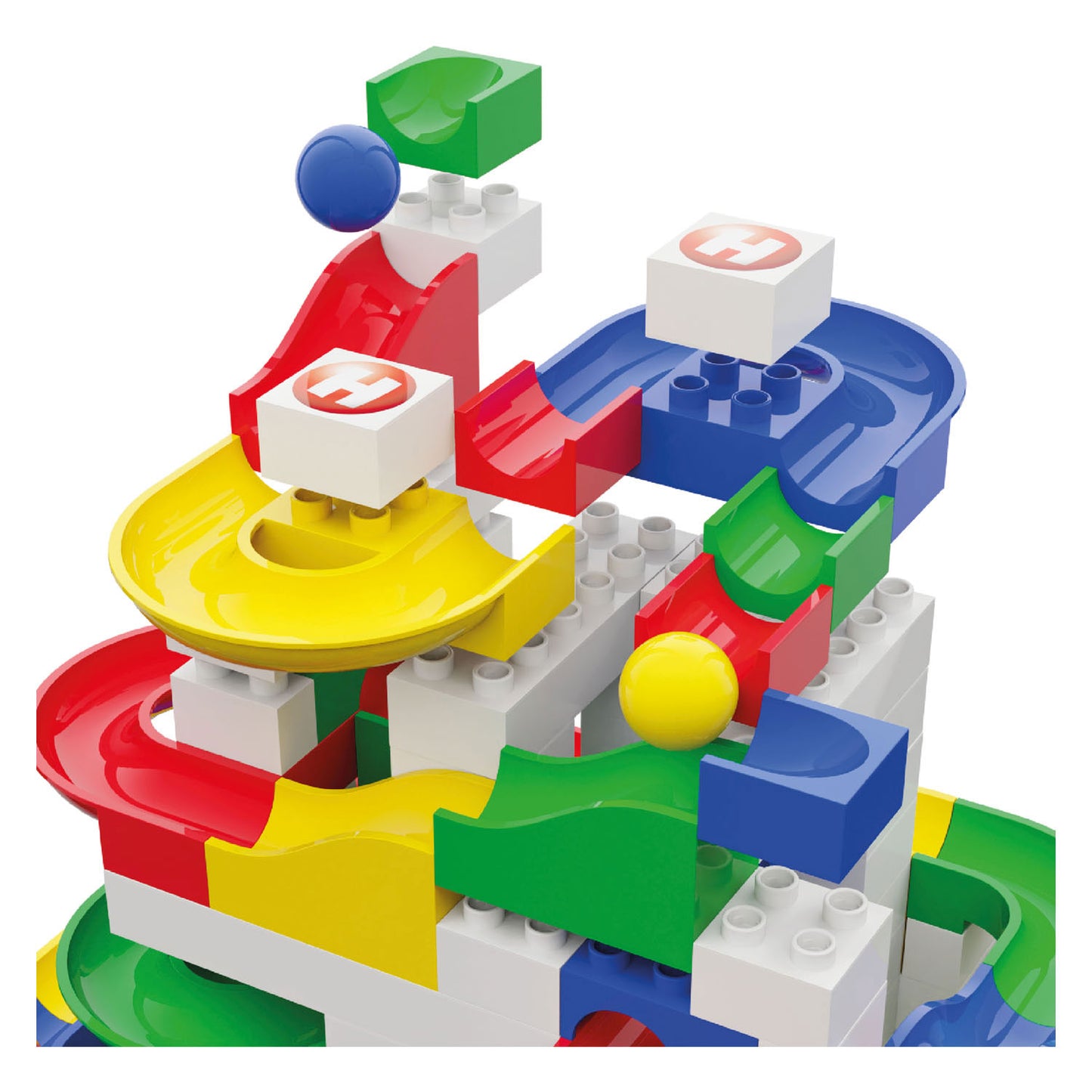 Hubelino Knikkerbaan Basisisset, 123dlg.