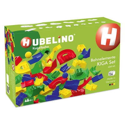 Hubelino Kugelbahn Kiga Schule Set Gleiselemente, 156dlg