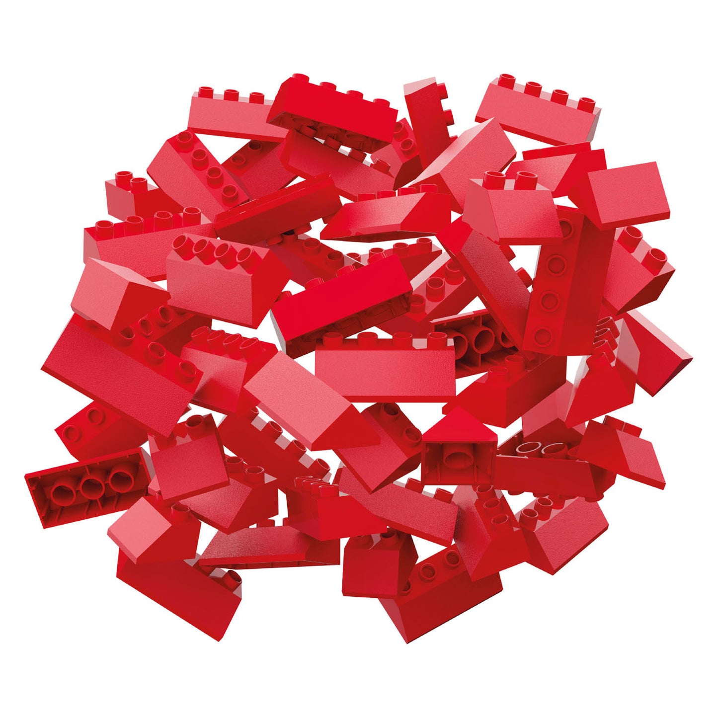 Hubelino -Dachfliesen -Set -Bausteine, 68dlg.