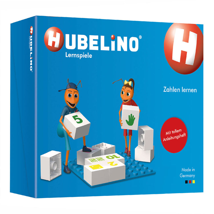 Hubelino -Zahlen Leder -Lernblöcke, 85dlg.