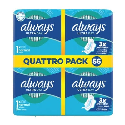 Always Damenbinden Ultra Normal (56 Stück)