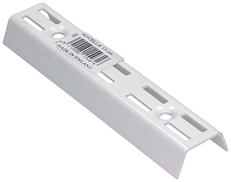 Sovella 1013094 - Wandschiene weiß 15cm | 10 Stück