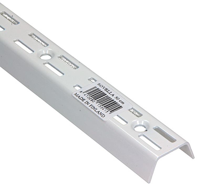 Sovella 1013095 - Wandschiene weiß 50cm | 10 Stück
