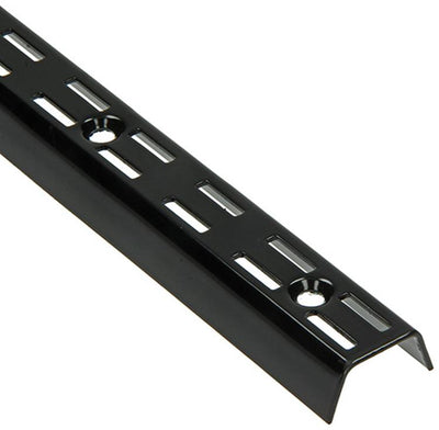 Sovella 1013150 - Wandschiene schwarz 200cm | 10 Stück