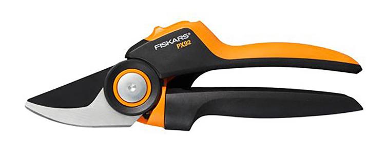 Fiskars 1053557 – Powergearx Rollengriff-Gartenschere M Bypass px92 | 1 Stk