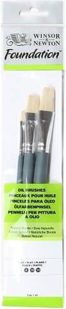 Winsor Newton Foundation-Ölpinsel-Set 2